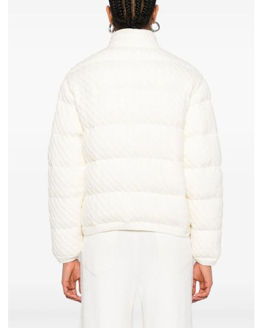 Moncler Gewatteerd Jack in het White