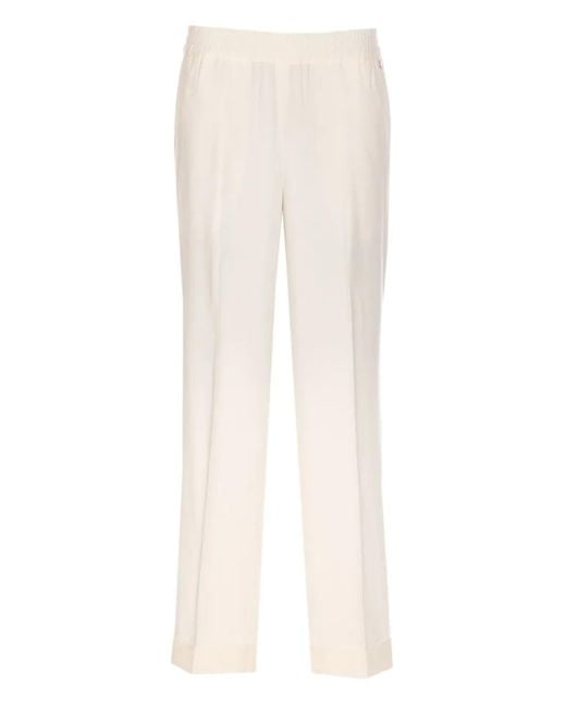Liu Jo White Hose Mit Geradem Bein