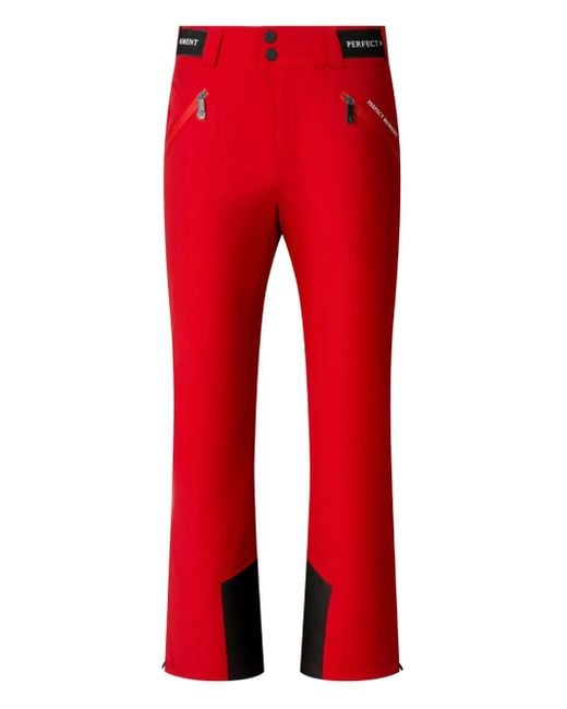 Perfect Moment Red Button Ski Trousers for men