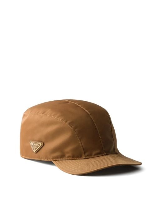 Prada Brown Re-Nylon Baseball Cap