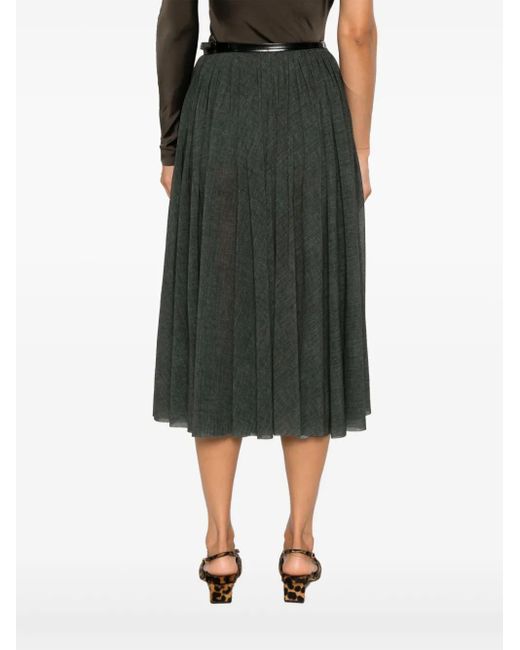 Philosophy Di Lorenzo Serafini Gray Midirock Mit Falten