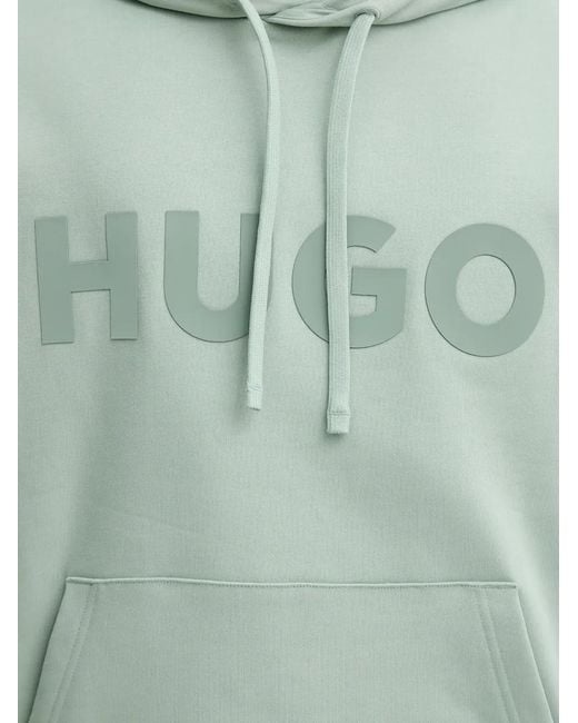 HUGO Hoodie mit Logo in Green für Herren