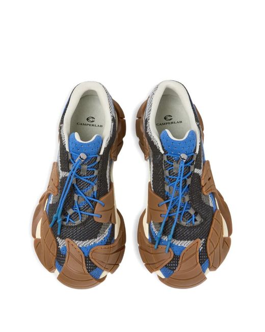 CAMPERLAB Blue Tormenta Textured Sneakers