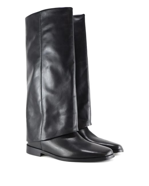 Notabene Black Lupe Square-Toe Boots