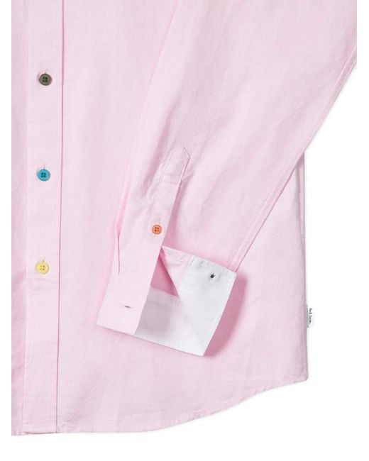 Paul Smith Pink Button-Up Shirt for men