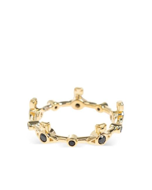 Anillo con aplique Orb Vivienne Westwood de color Brown