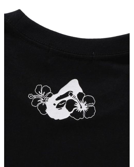 A Bathing Ape Black Abc Resort T-Shirt for men