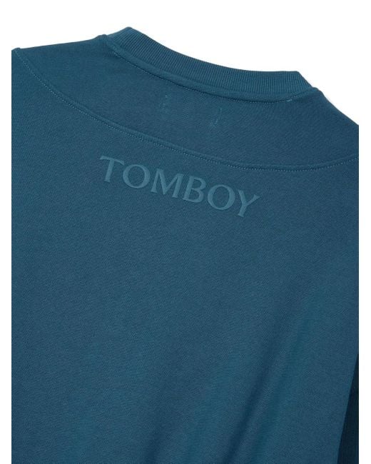 Studio Tomboy X クルーネック スウェットシャツ Blue