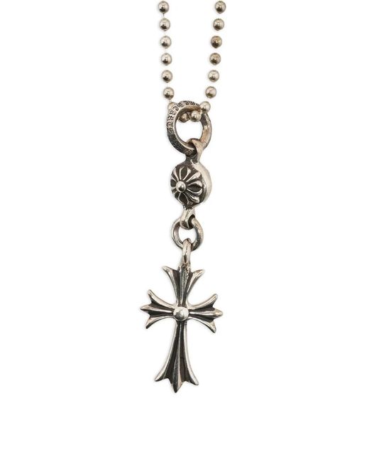 Chrome Hearts White Cross Ball Pendant for men