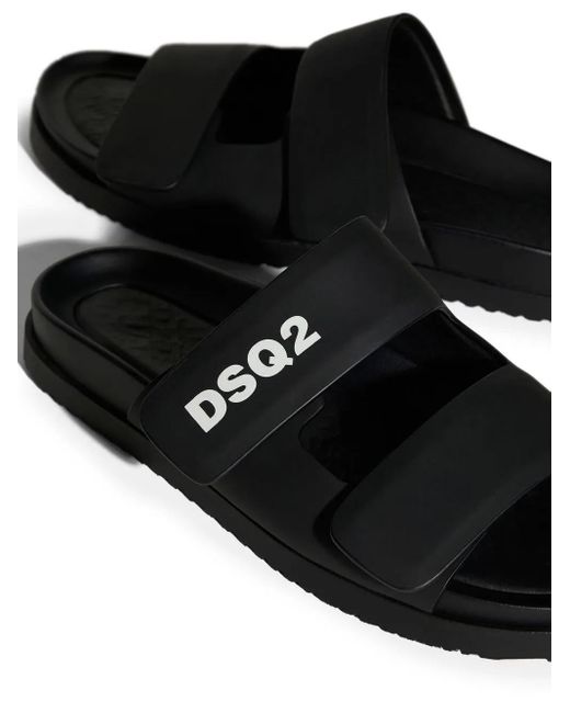 DSquared² Sandalen Mit Klettverschluss in Black für Herren