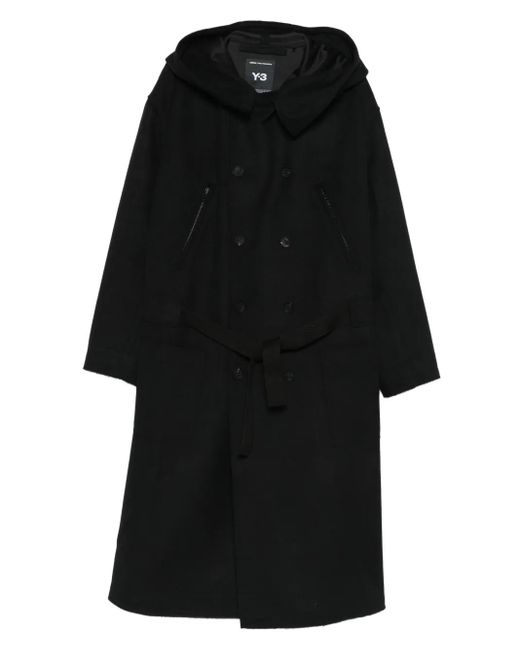 Y-3 Black Coats And Coats for men