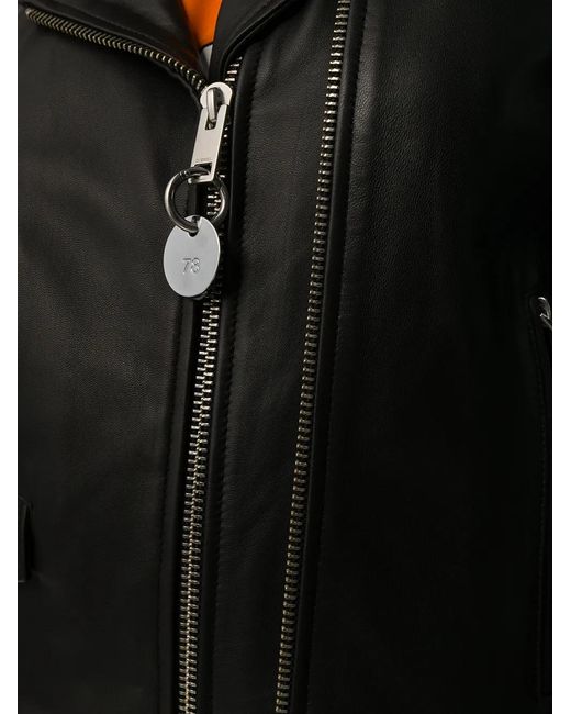 DIESEL Black L-Lyfa Biker Jacket