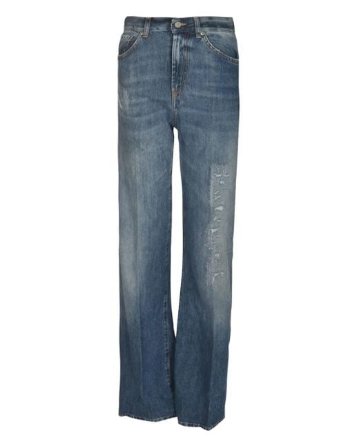 Dondup Blue Distressed Jeans