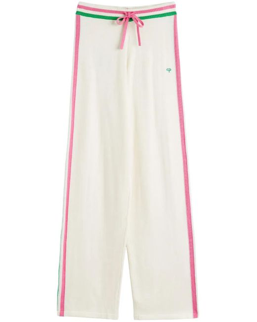 Chinti & Parker White X Snoopy Peanuts Trousers