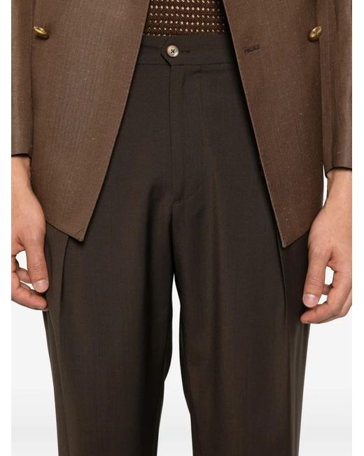 Briglia 1949 Gray Portobello Trousers for men