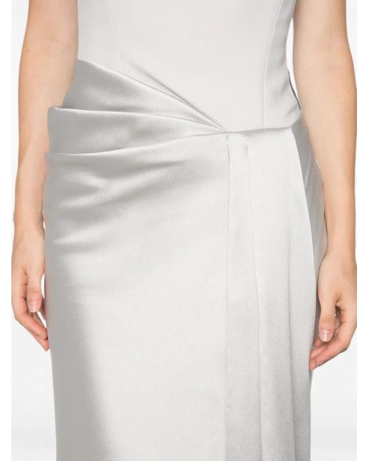 Solace London White The Seri Maxi Dress