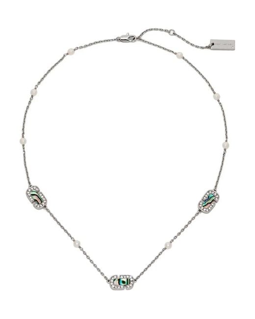 Marc Jacobs Natural The Necklace Abalone