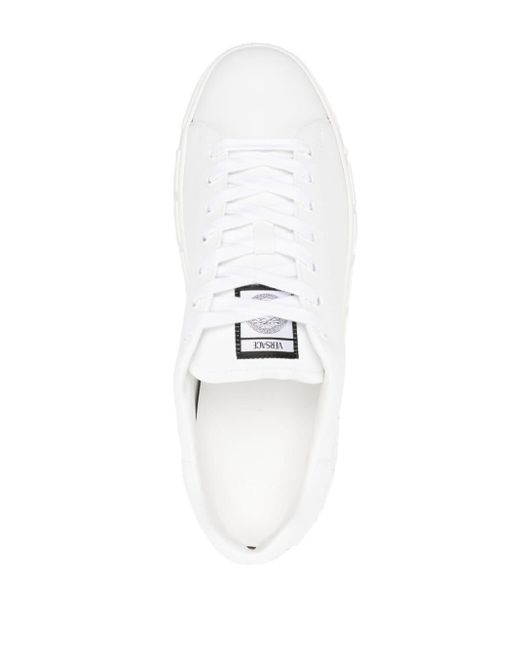 Versace Sneakers Met Greca Reliëf in het White voor heren