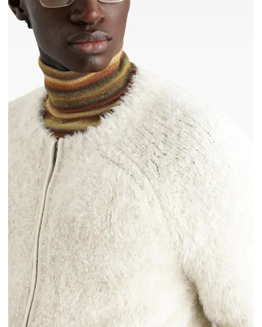Dolce & Gabbana White Alpaca Blend Pullover for men