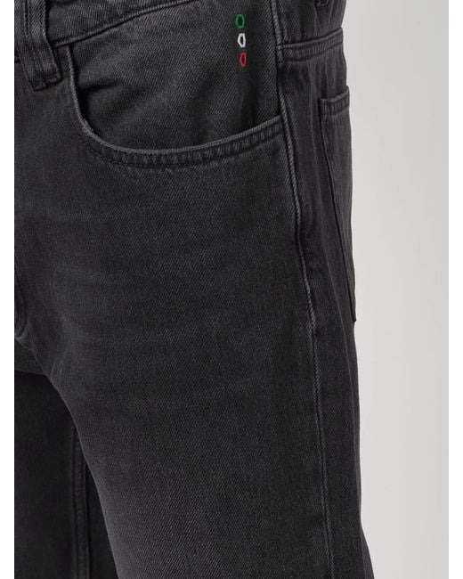Philipp Plein Blue Iconic Carrot-Cut Jeans for men