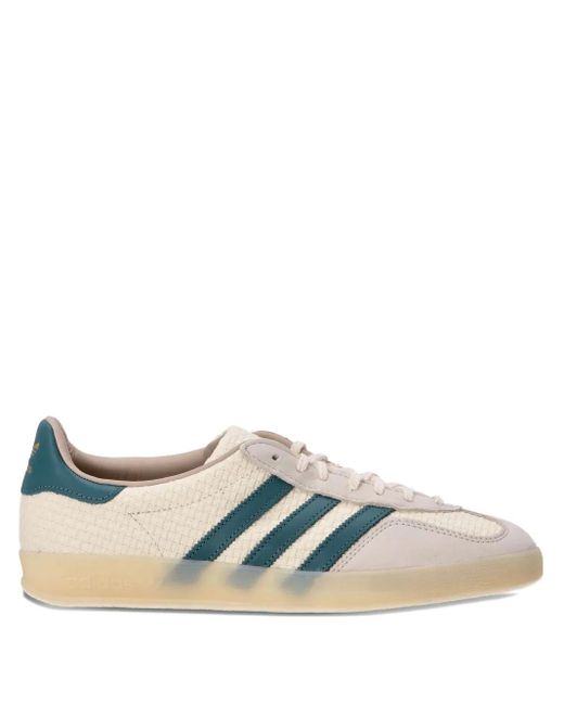 メンズ Adidas Gazelle スリーストライプ スニーカー Blue
