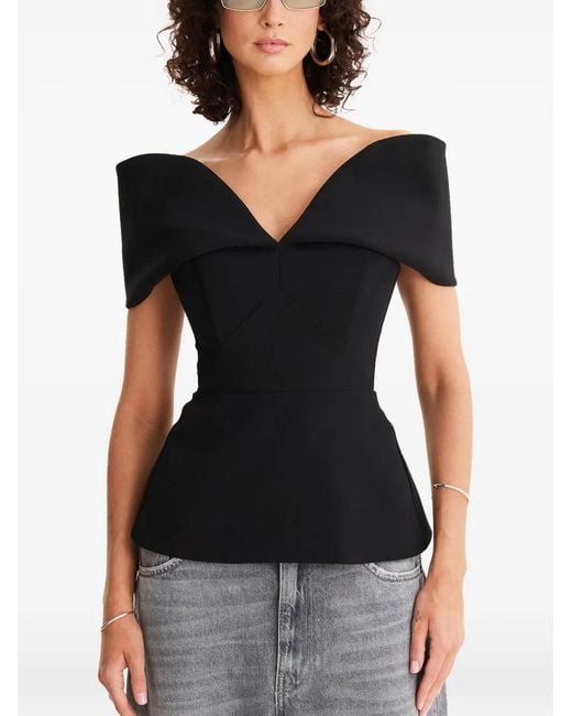 MOOS STUDIO Black Sleeveless Top