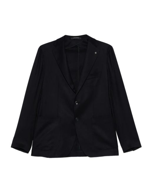 Tagliatore Black Two-Button Tailored Suit for men