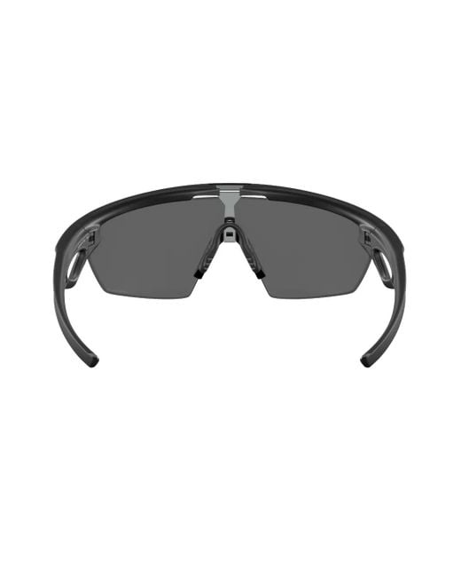 Oakley Gray Sphaera Mask-Frame Sunglasses