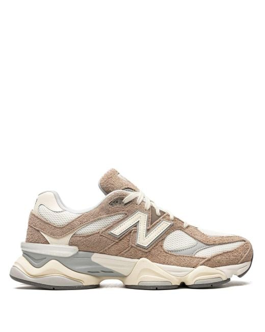 New Balance Brown 9060 "driftwood" Sneakers - Unisex - Rubber/mesh/suede/fabric