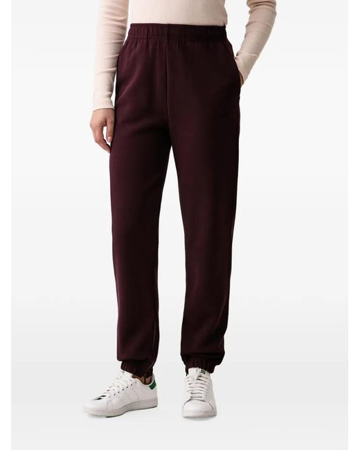 Lacoste Red Logo-Patch Track Pants