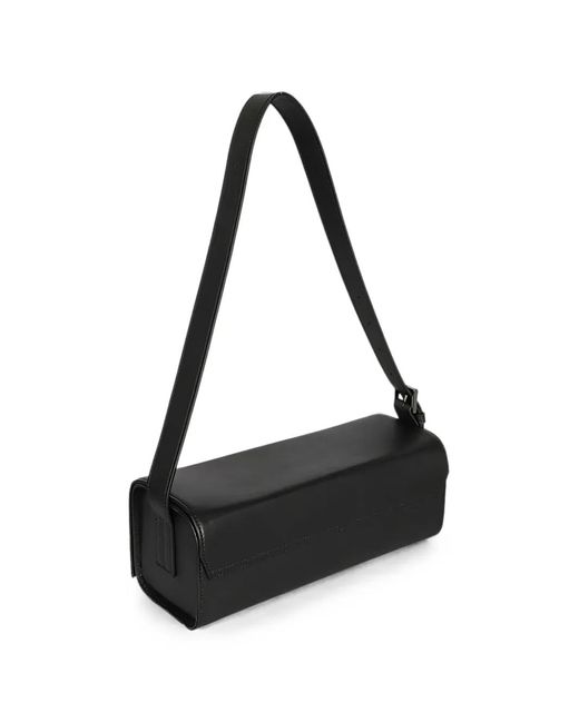 mizuiro ind Black Rectangular-Shape Shoulder Bag