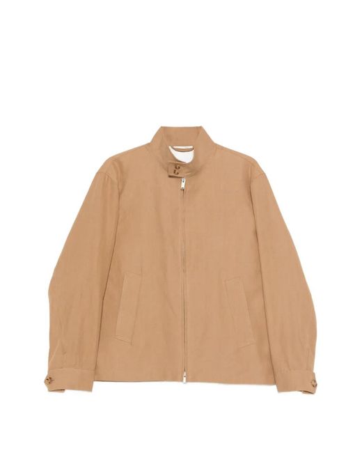 Lardini Natural Paribet Zip-Fastening Jacket for men