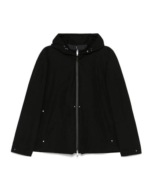 Moncler Black Lacha Hooded Jacket for men