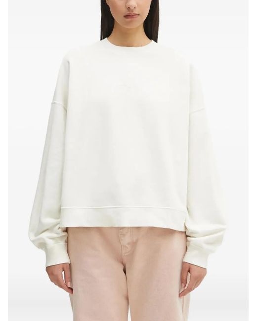 Carhartt ラウンドネック スウェットシャツ White
