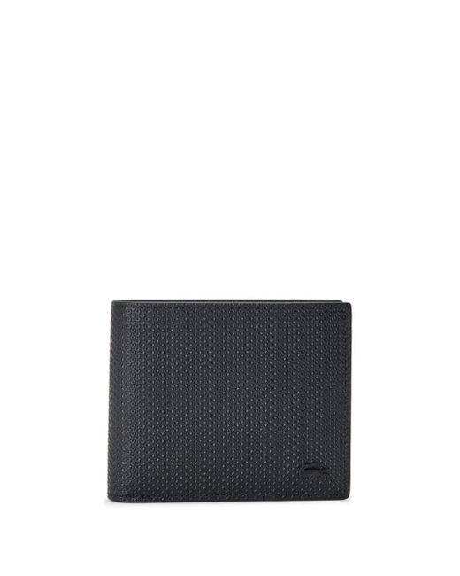 Lacoste Black Chantaco Leather Wallet for men