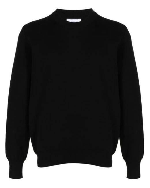 Off-White c/o Virgil Abloh Black Arrows Motif Cotton Sweatshirt for men