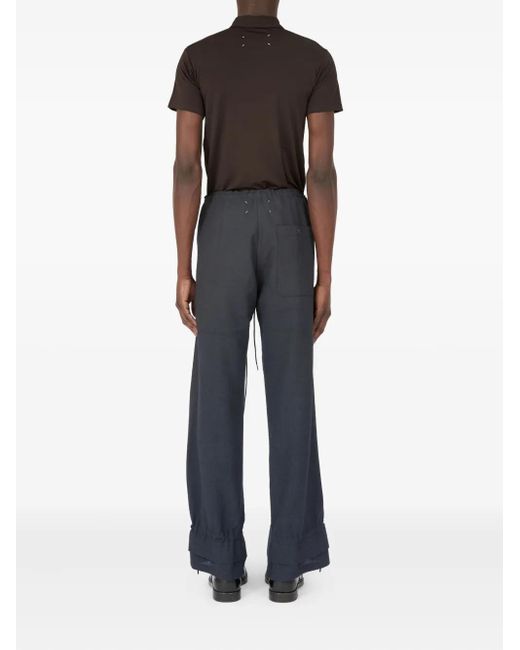 Maison Margiela Hose Mit Kordelzügen in Blue für Herren