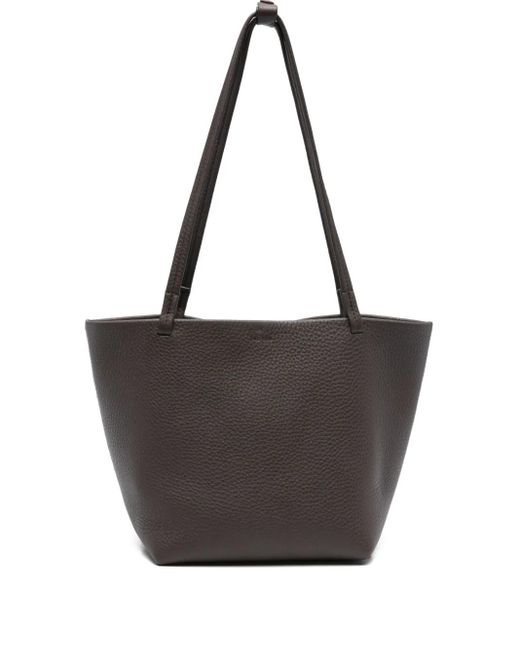 The Row Black Medium Park Tote Bag