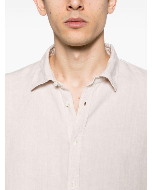 Zadig & Voltaire White Stan Linen Shirt for men