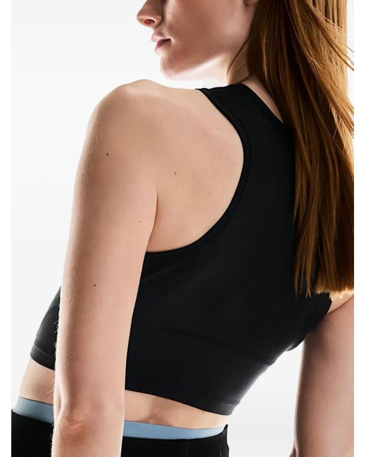On Shoes Black Racerback Crop Top