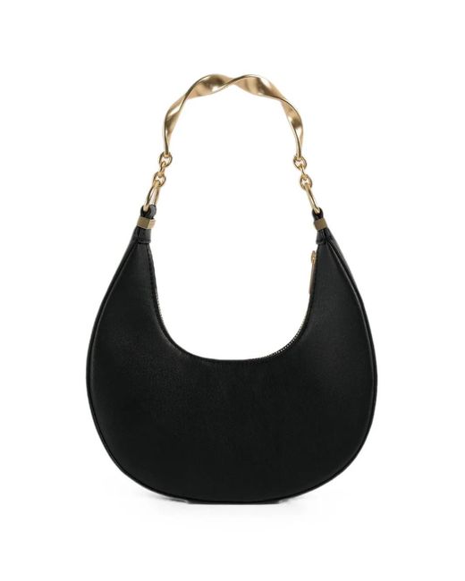 Manière De Voir Black Sac À Main Sadie En Cuir Sculpté