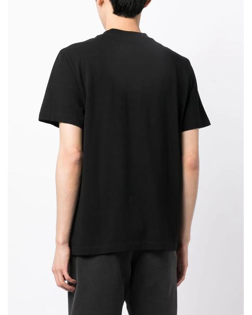Off-White c/o Virgil Abloh T-Shirt Met Geborduurd Logo in het Black voor heren