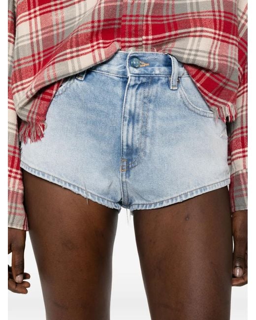 DIESEL Blue Denim Cotton Shorts