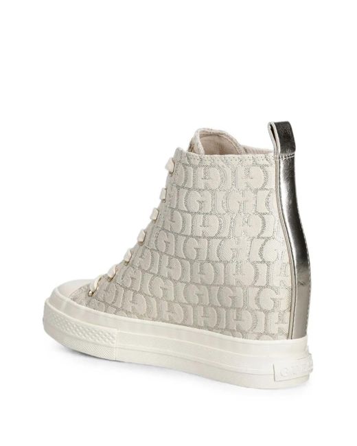 Guess Natural Sundae High-Top Sneakers