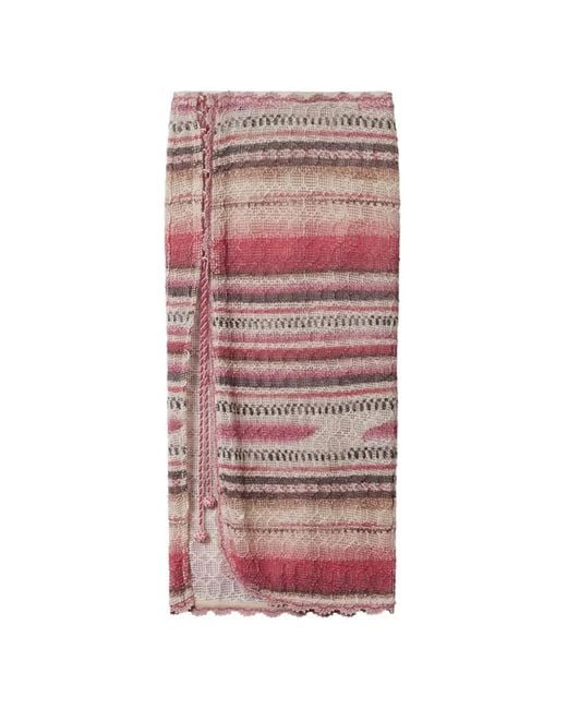 Isabel Marant Red Noryane Skirt
