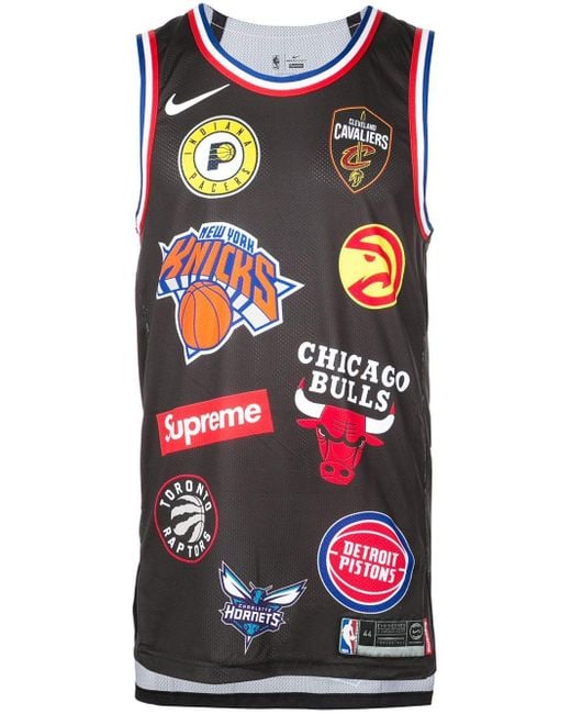 Débardeur Nike/NBA Teams Basketball Jersey Supreme pour homme en coloris Black