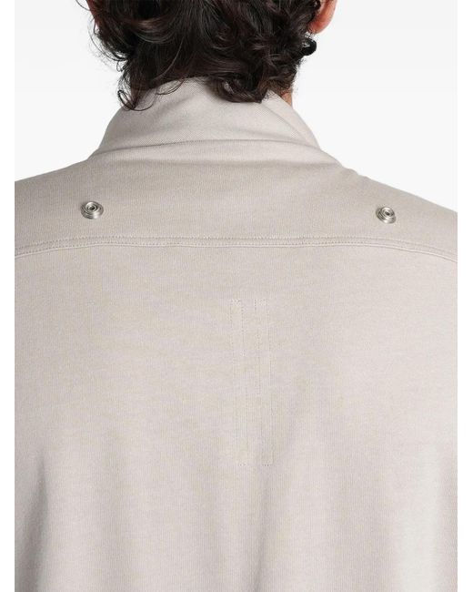 Rick Owens Gray Hollywood Flight Jacket for men
