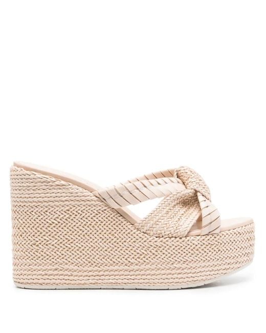 Casadei Natural 130Mm Formentera Wedges