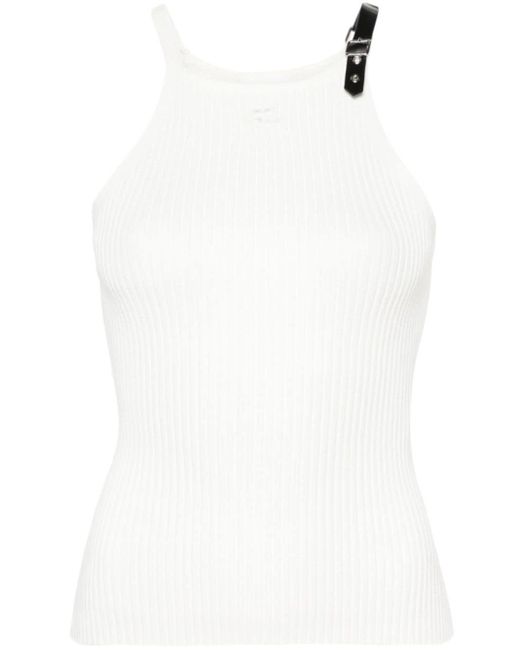 Courreges White Tank Top
