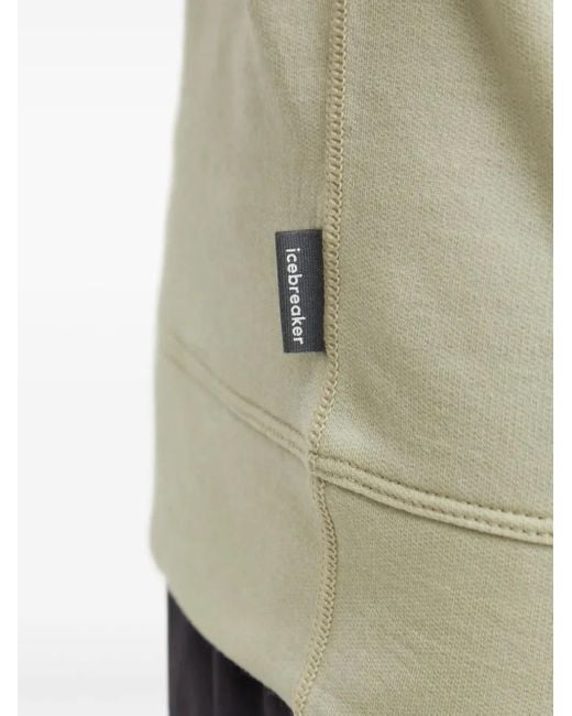 Icebreaker Natural Zip-Neck Sweatshirt for men